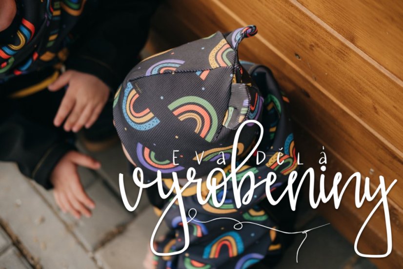 Čepice s oušky - Obvod hlavy (v cm): 40-46