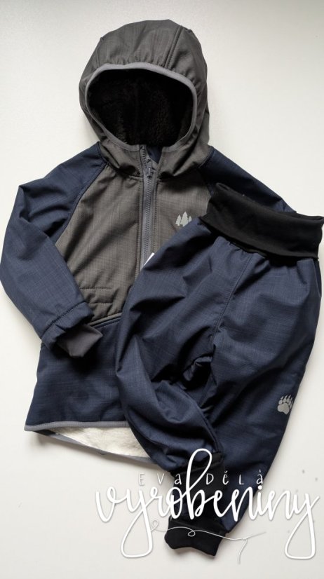 Sofsthellová parka BERÁNEK