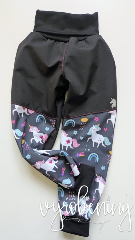 Softshellové kalhoty, LETNÍ SOFTSHELL - Velikost - dětská: 98/104