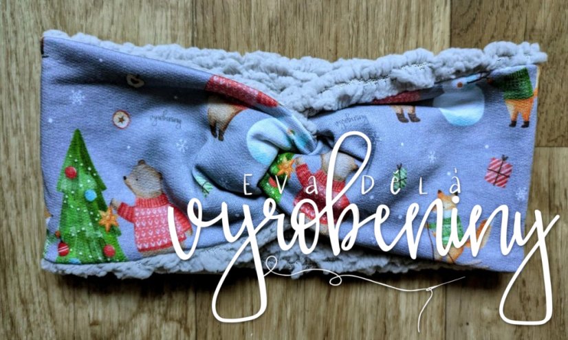 Čelenka ZIMNÍ - Obvod hlavy (v cm): 48-54