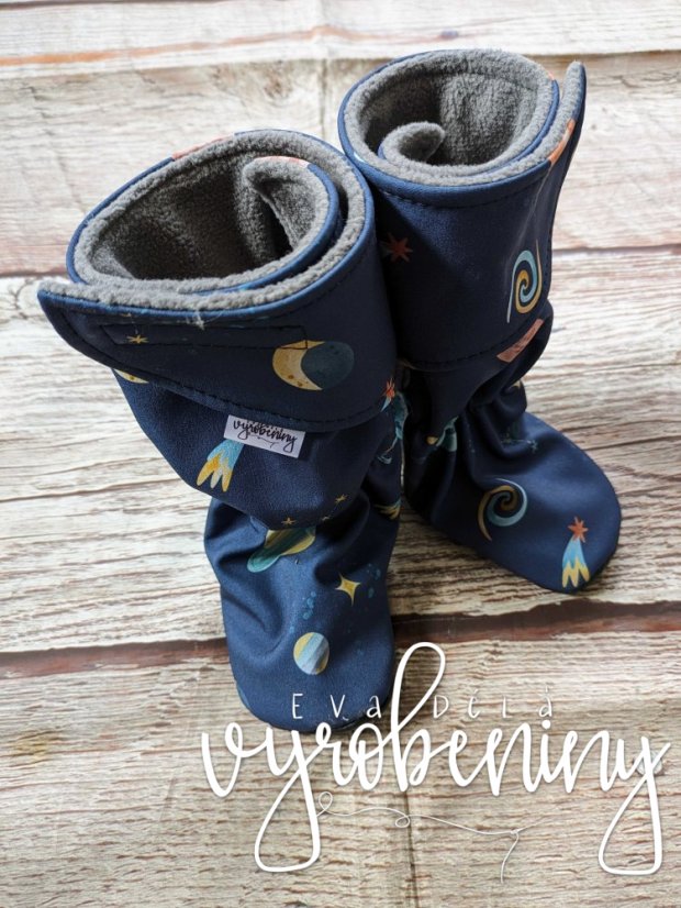 BF Capáčky - softshell - Velikost: vel. 1 - 11,5 cm