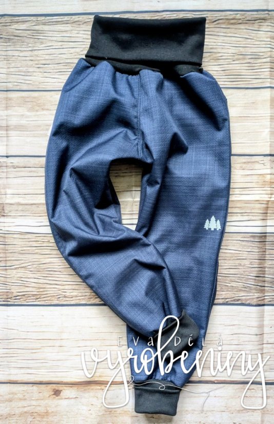 Softshellové kalhoty s beránkem