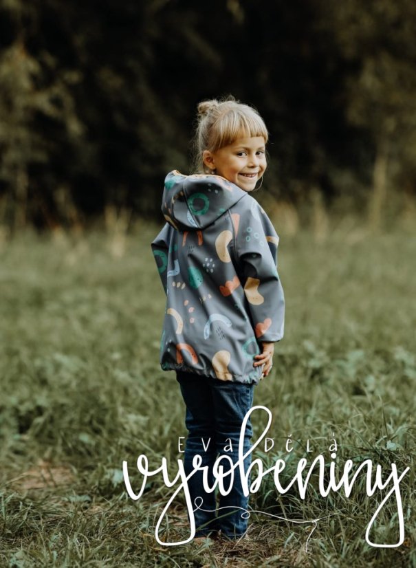 Veselá bunda přes hlavu - Velikost - dětská: 86/92