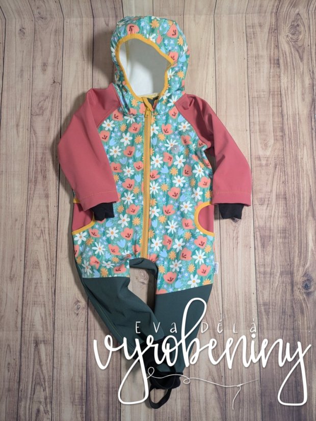 Softshellová kombinéza