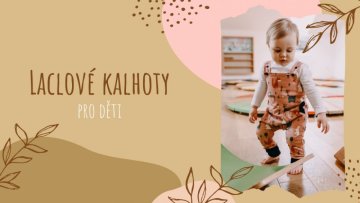 Laclové kalhoty pro děti