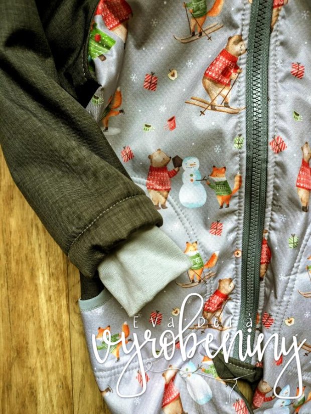 Softshellová kombinéza - BERÁNEK