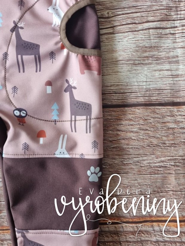 Softshellová kombinéza