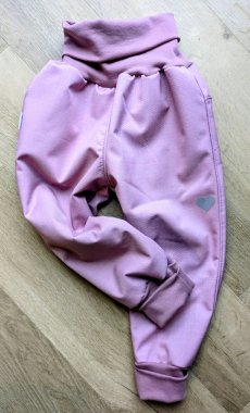 Softshellové kalhoty s beránkem
