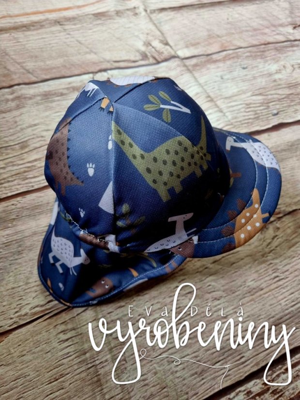 Klobouček se zadním kšiltem - coolmax
