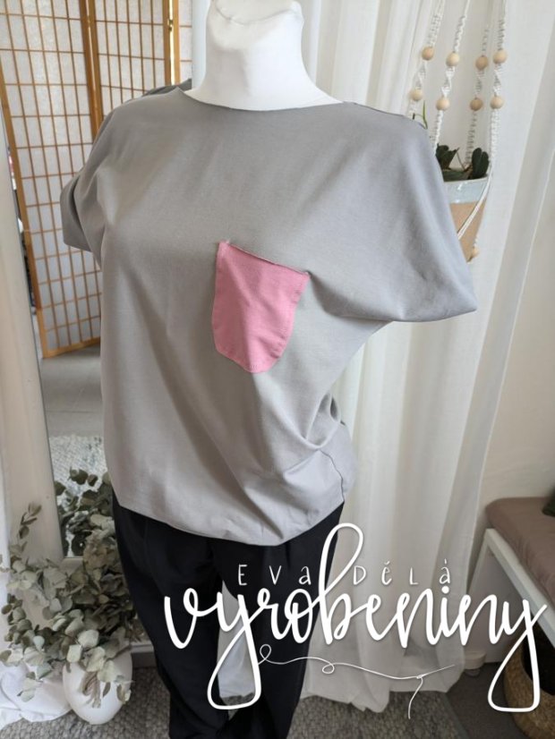 Tričko OVERSIZE - Velikost - dospělý: Oversize XS-M