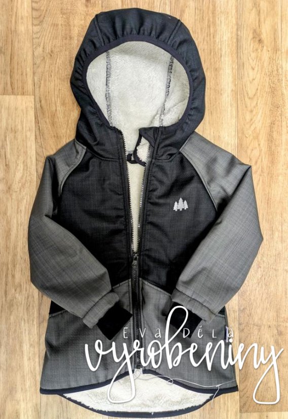 Sofsthellová parka BERÁNEK