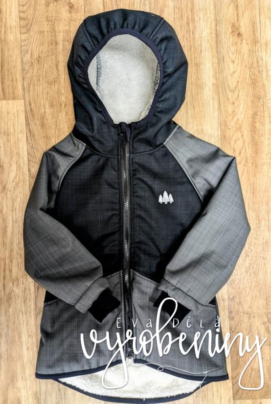 Sofsthellová parka BERÁNEK