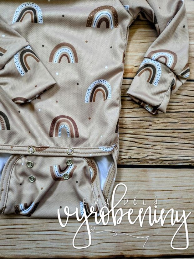 Funkční body pro miminko - ROSTOUCÍ - Velikost - dětská: DR - body vel. 62/74