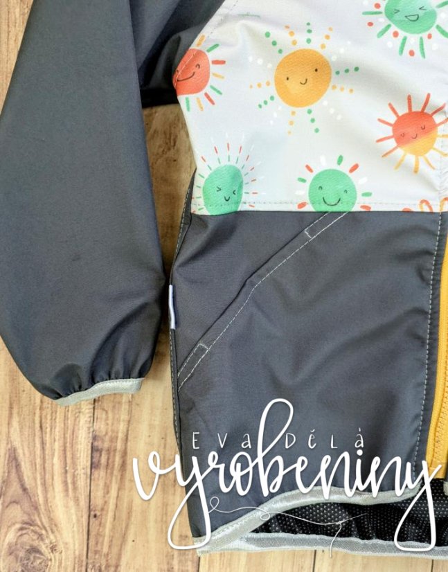 Softshellová bunda - Velikost - dětská: 86/92