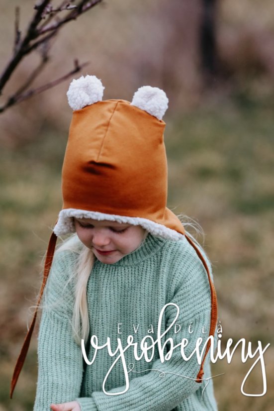 Čepice s ochranou uší - ZIMNÍ