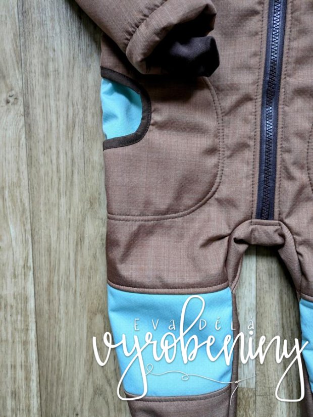 Softshellová kombinéza - BERÁNEK