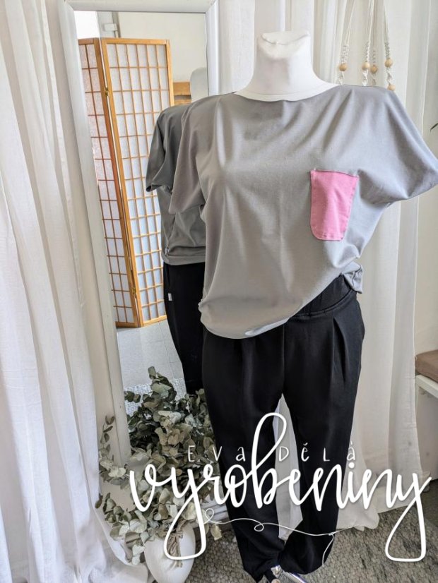 Tričko OVERSIZE - Velikost - dospělý: Oversize XS-M