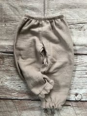 Mušelínové kalhoty